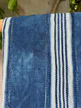 Load image into Gallery viewer, INDIGO VIntage Stripe Cloth Textile
