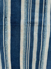 Load image into Gallery viewer, INDIGO VIntage Stripe Cloth Textile
