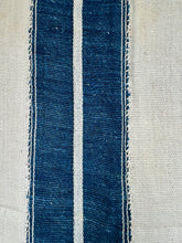 Load image into Gallery viewer, INDIGO VIntage Stripe Cloth Textile
