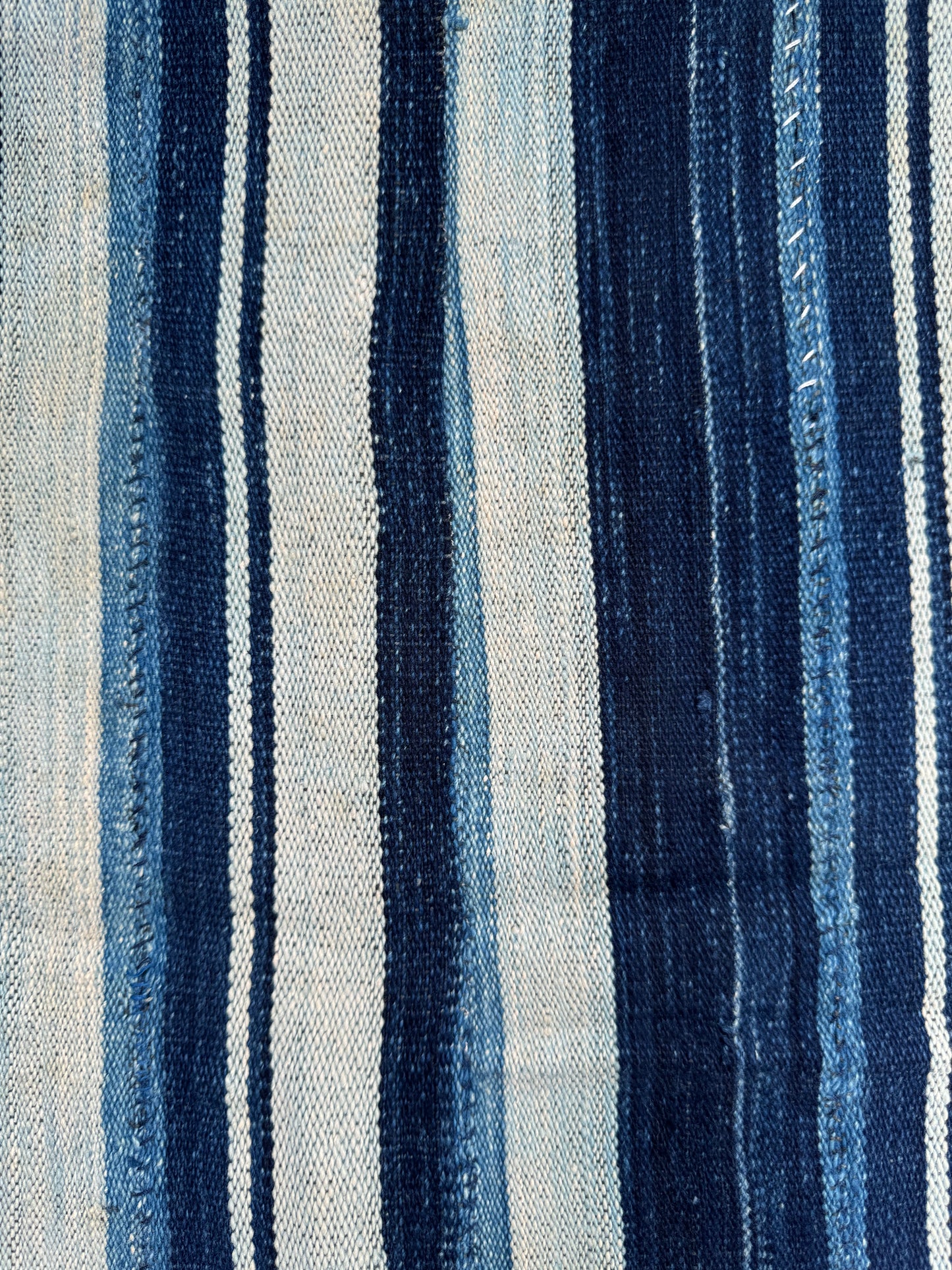 INDIGO VIntage Stripe Cloth Textile
