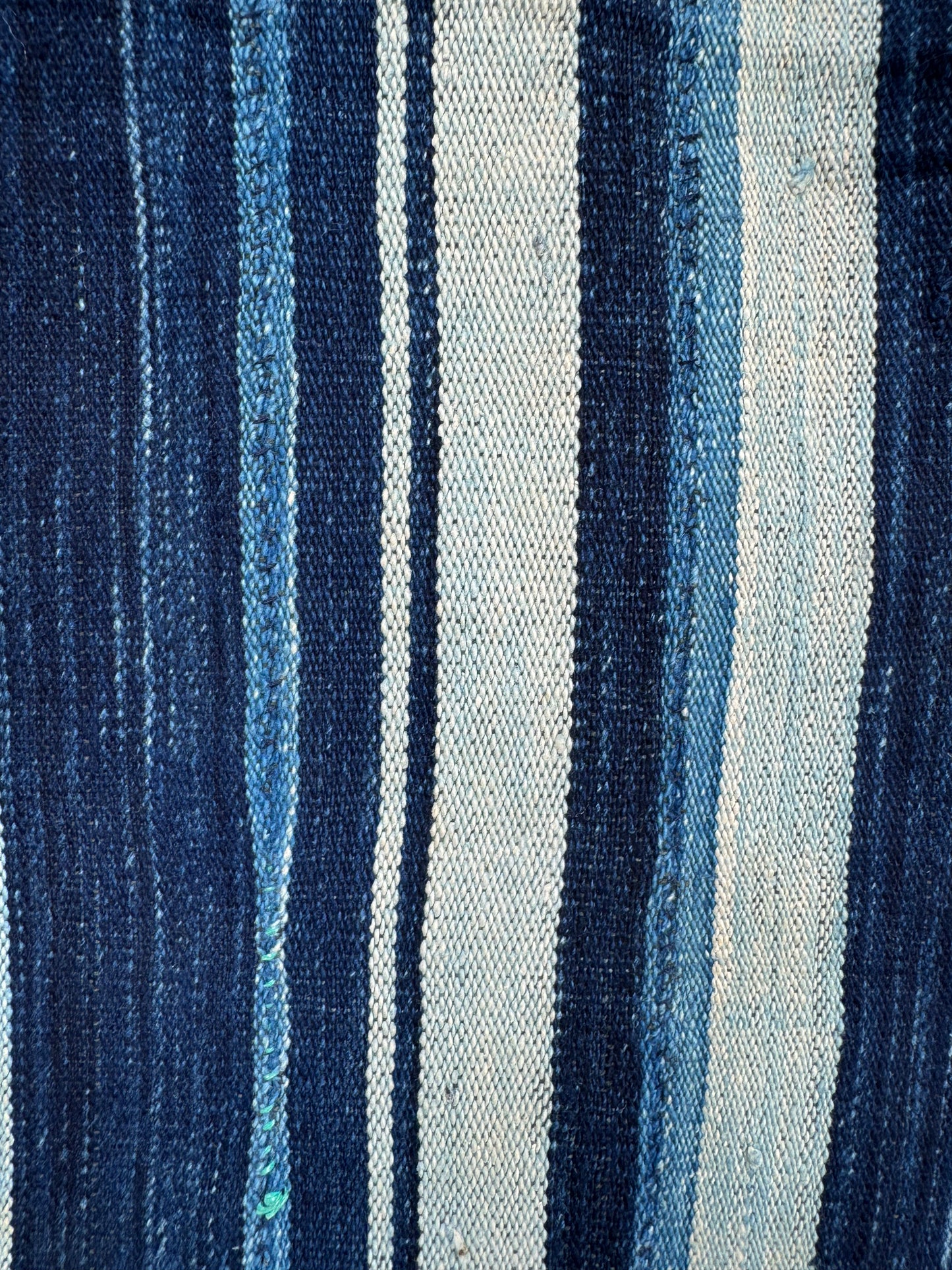 INDIGO VIntage Stripe Cloth Textile