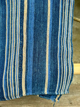 Load image into Gallery viewer, INDIGO VIntage Stripe Cloth Textile
