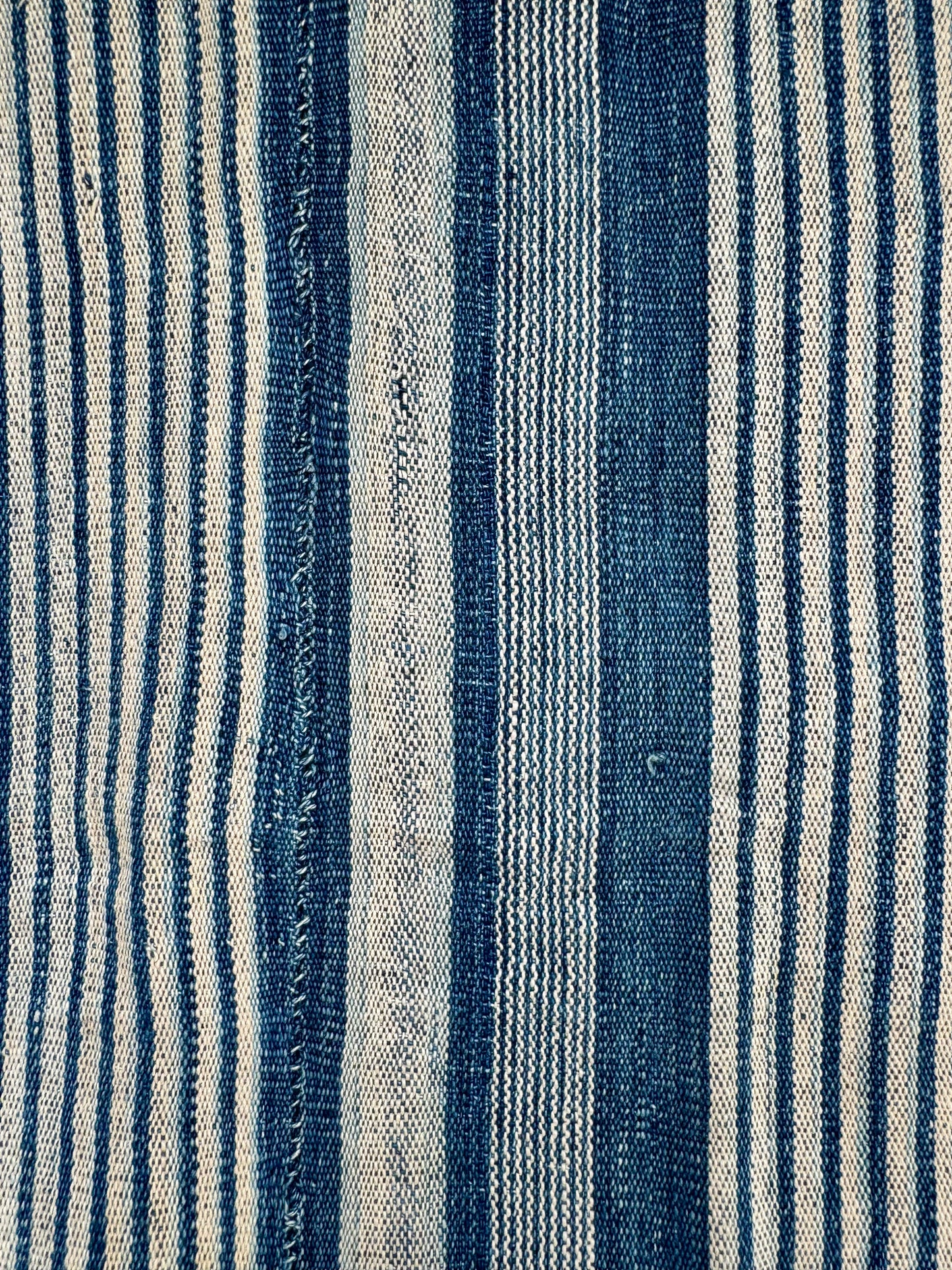 INDIGO VIntage Stripe Cloth Textile