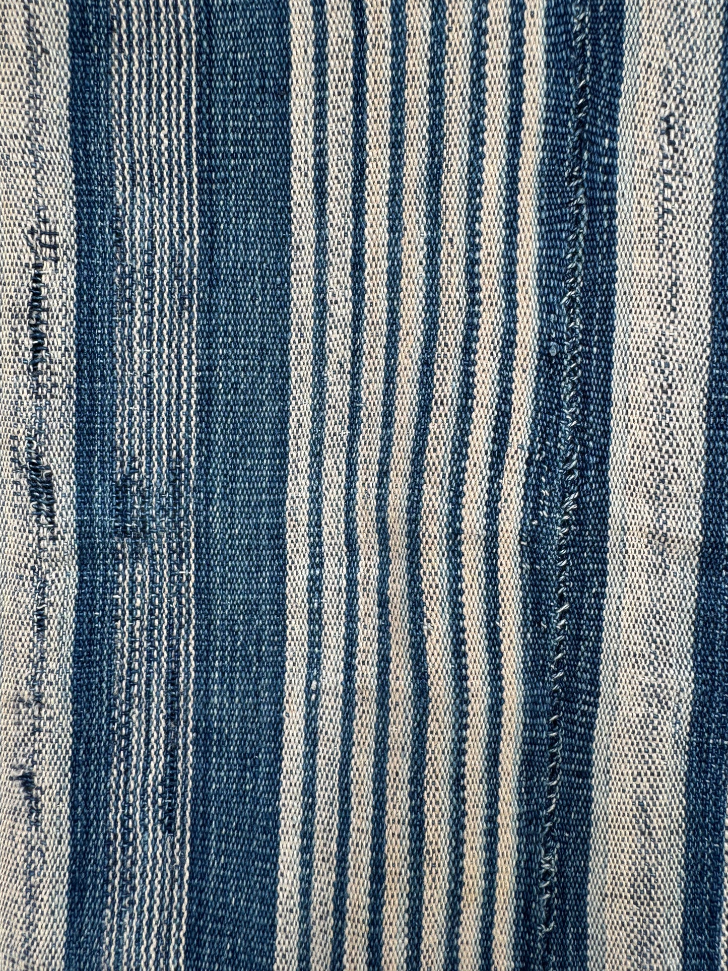 INDIGO VIntage Stripe Cloth Textile