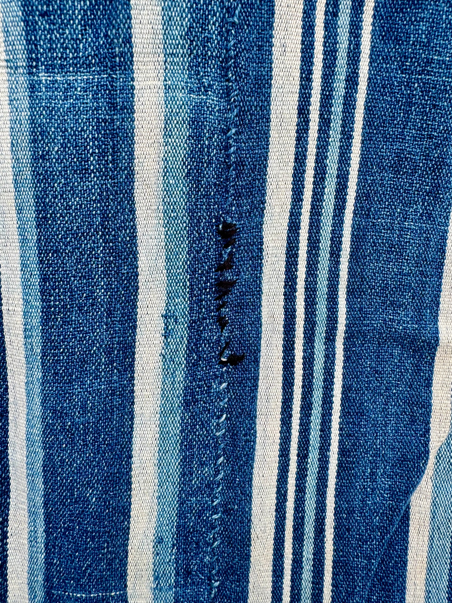 INDIGO VIntage Stripe Cloth Textile