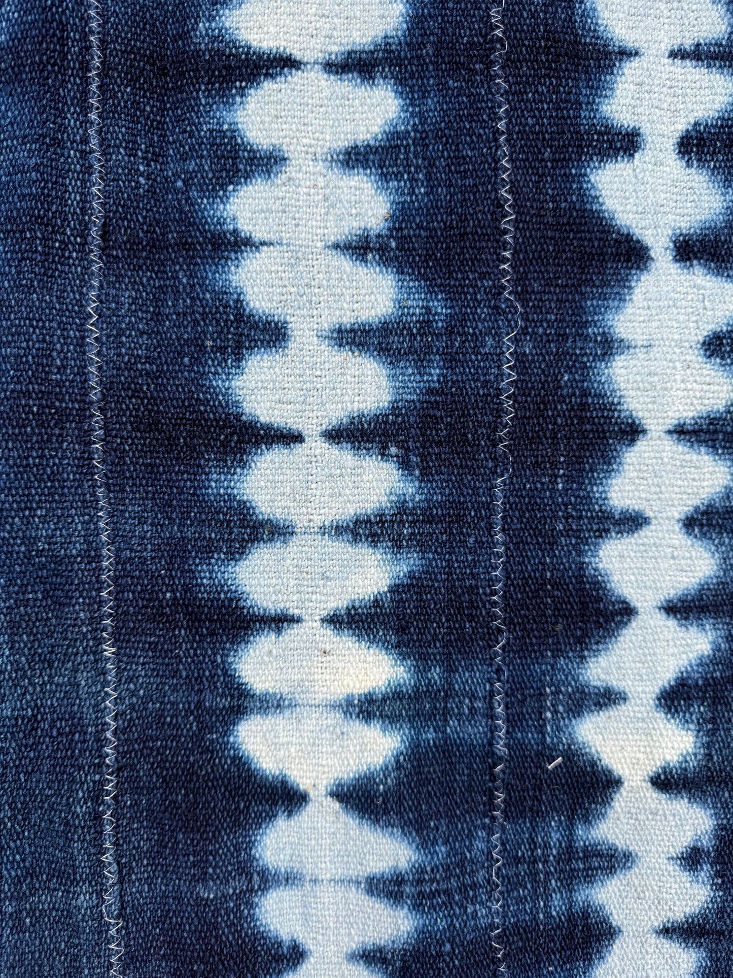 INDIGO - Vintage Dark Blue Indigo Cloth