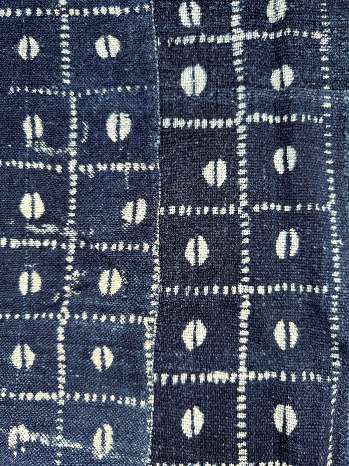 INDIGO - Vintage Dark Blue Indigo Cloth