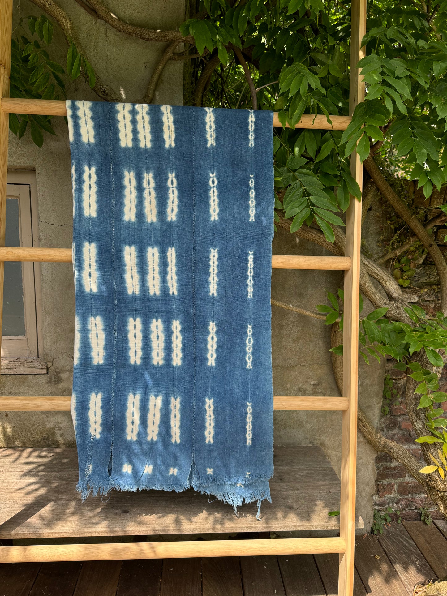 INDIGO - Vintage Light Blue Indigo Cloth