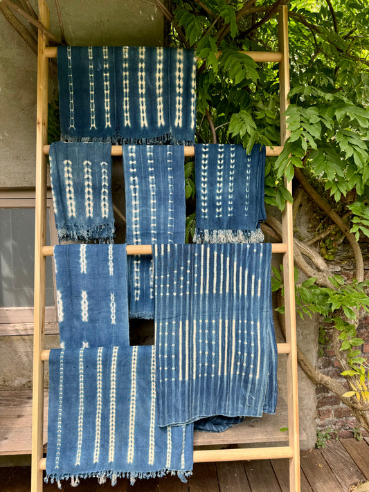 INDIGO - Vintage Light Blue Indigo Cloth