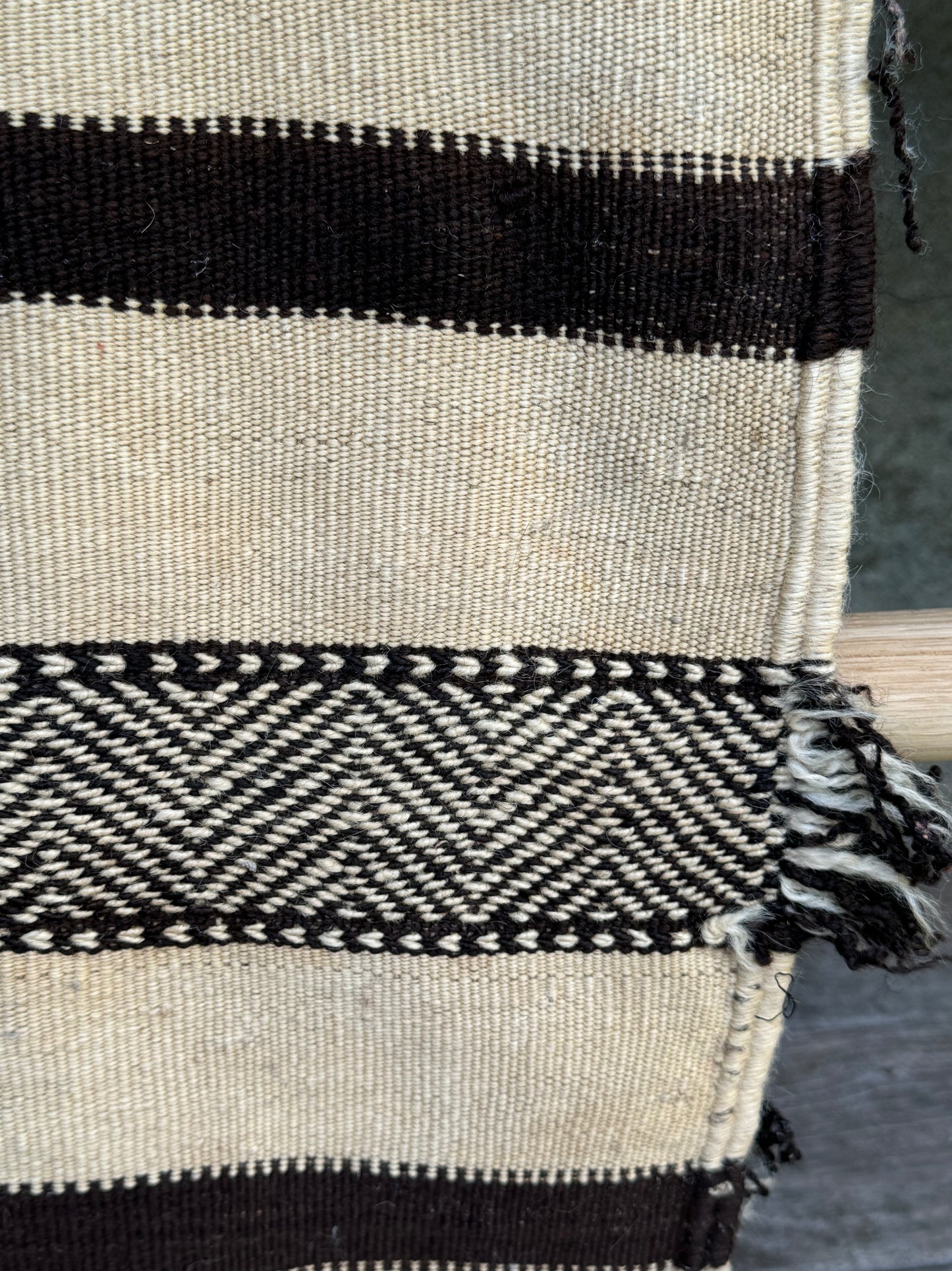 MAROC Vintage Berber RUG CREAM BROWN