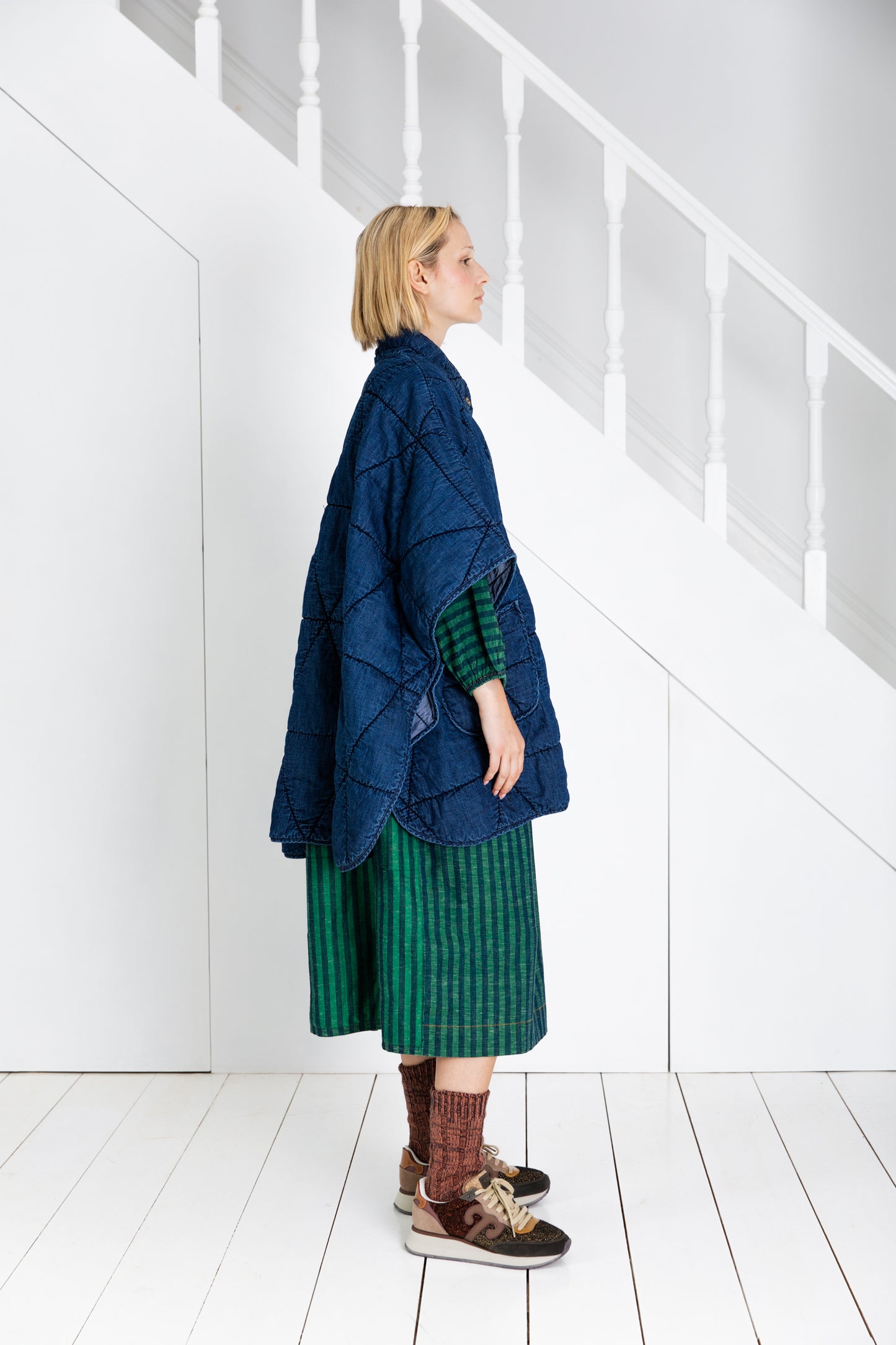 Bonte Kiki Cape Dark Denim AW25