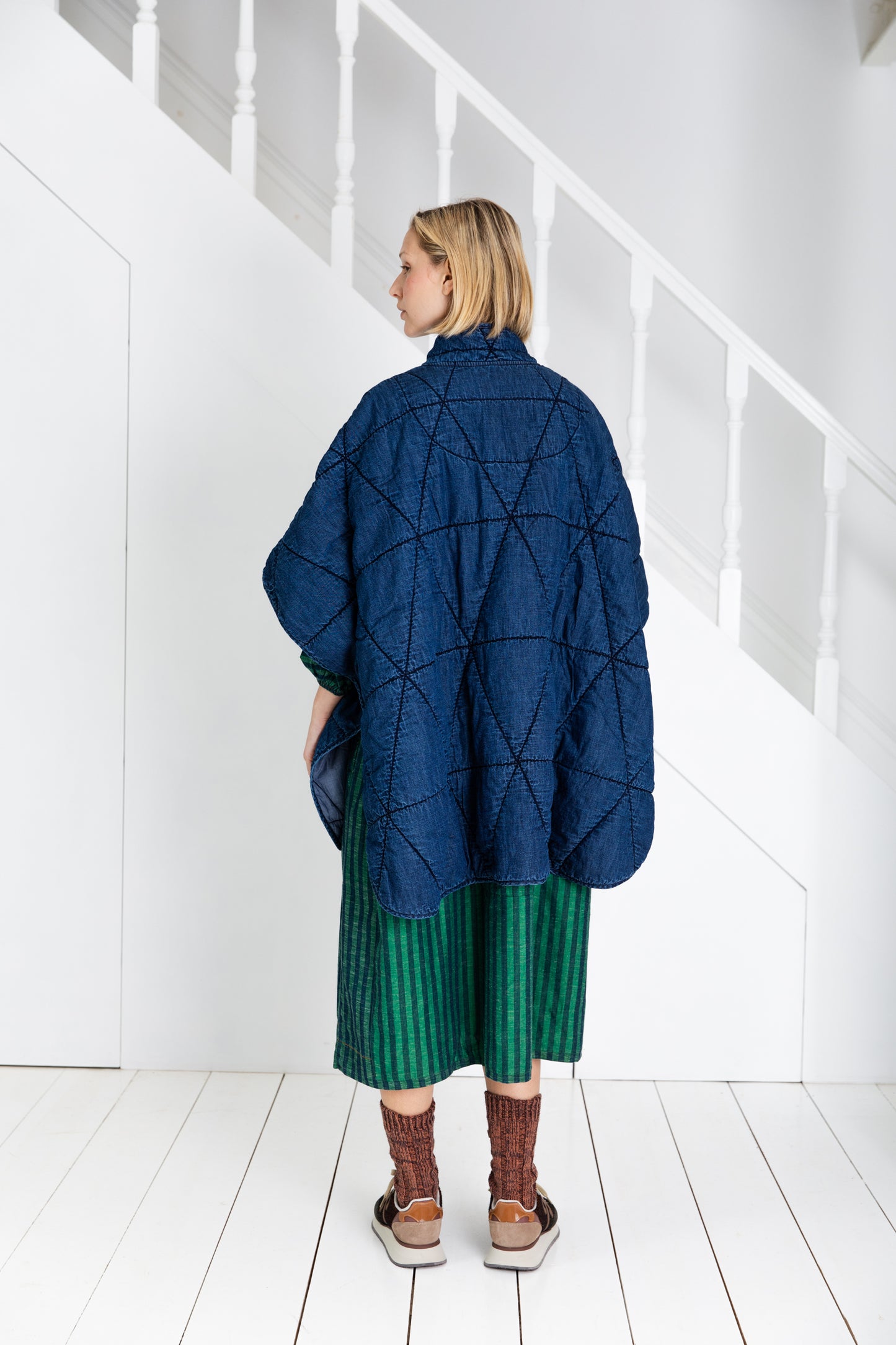 Bonte Kiki Cape Dark Denim AW25
