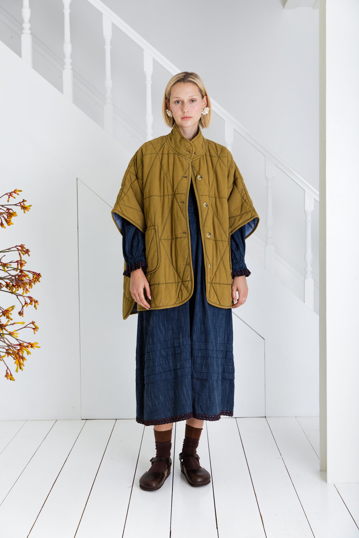 Bonte Kiki Cape Olive AW25