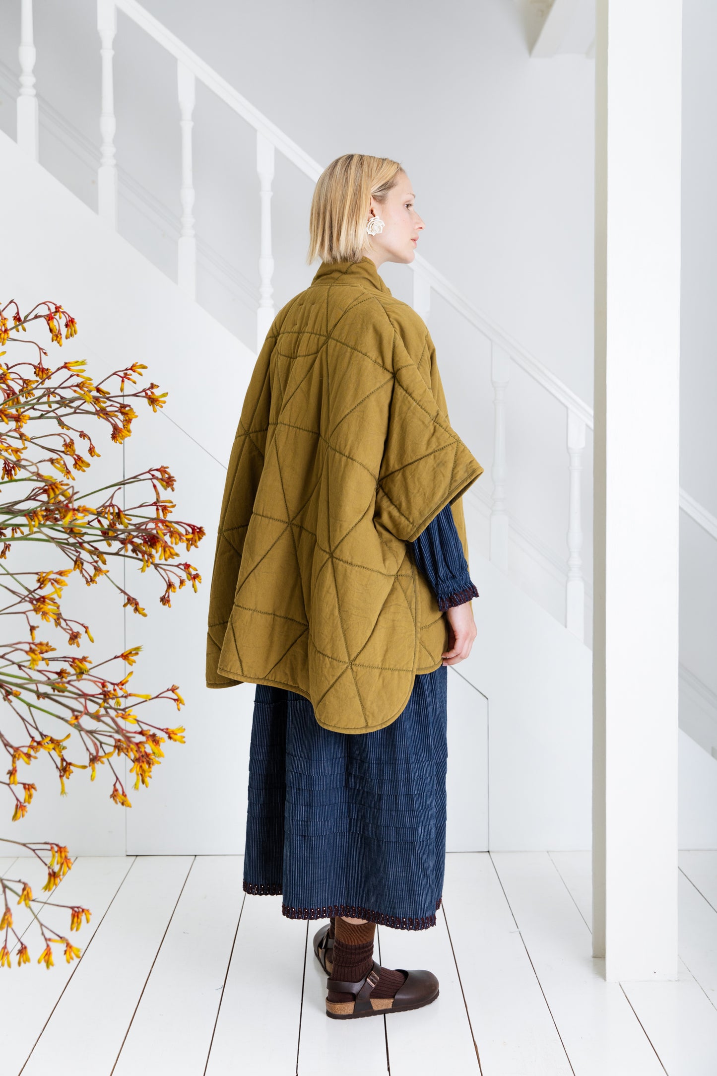 Bonte Kiki Cape Olive AW25