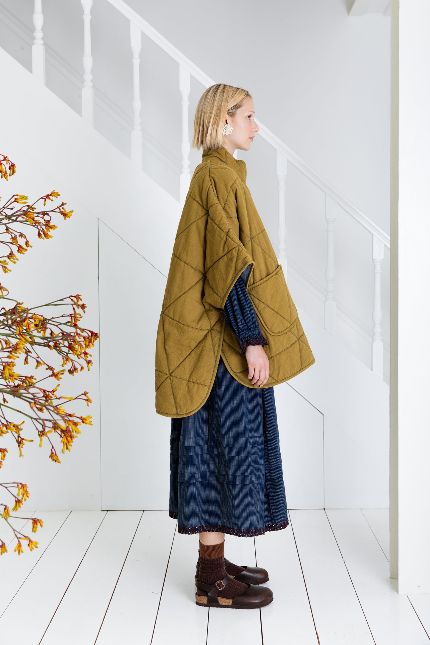Bonte Kiki Cape Olive AW25