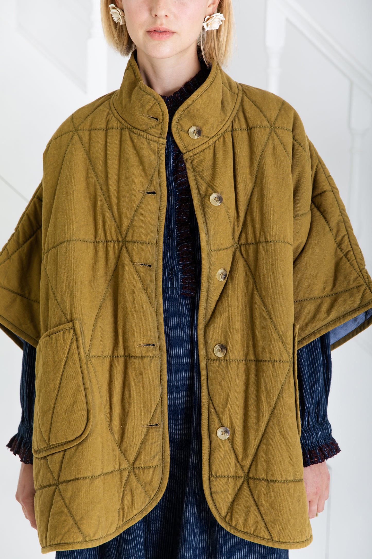 Bonte Kiki Cape Olive AW25
