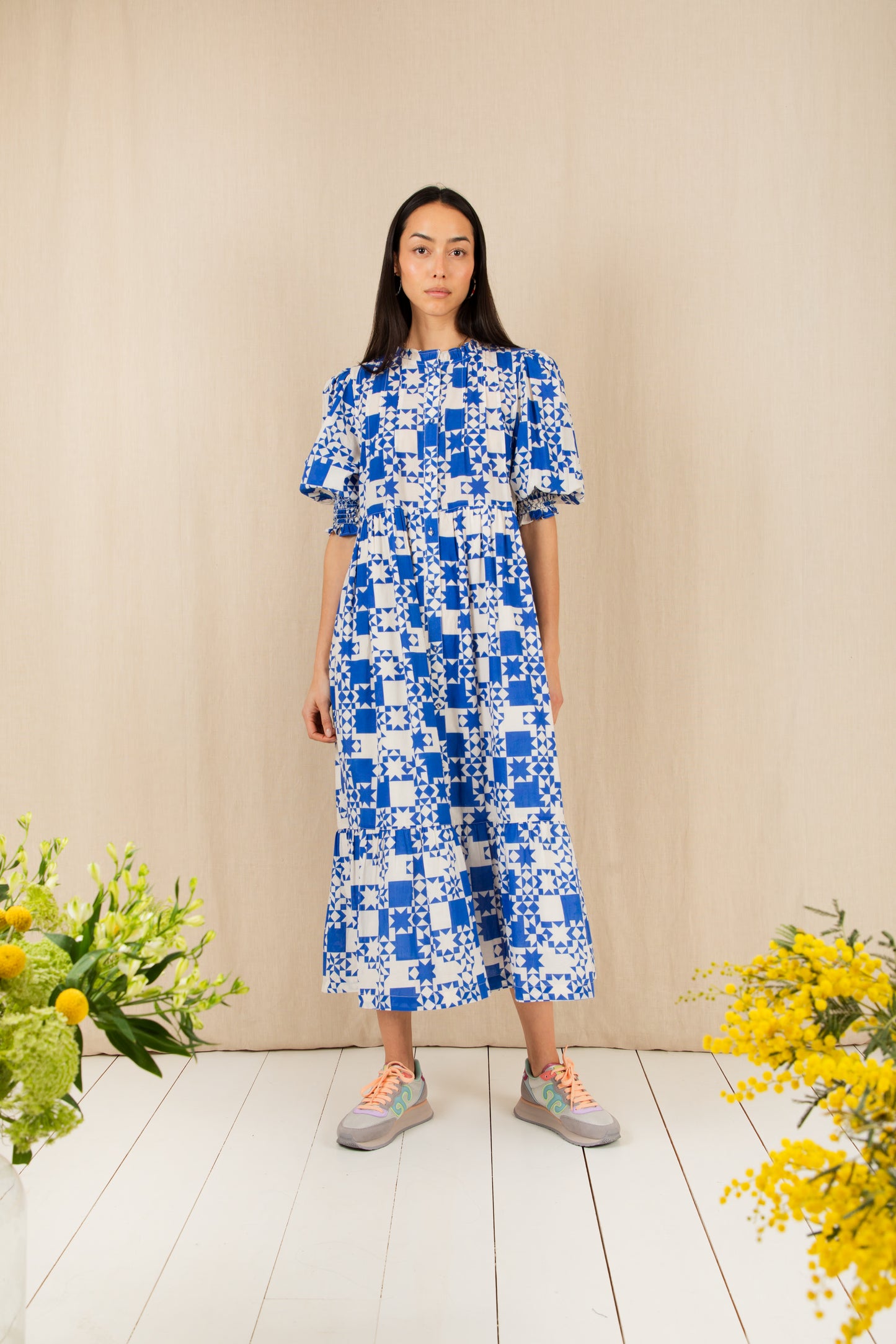 Bonte SS26 Loane Dress Delft