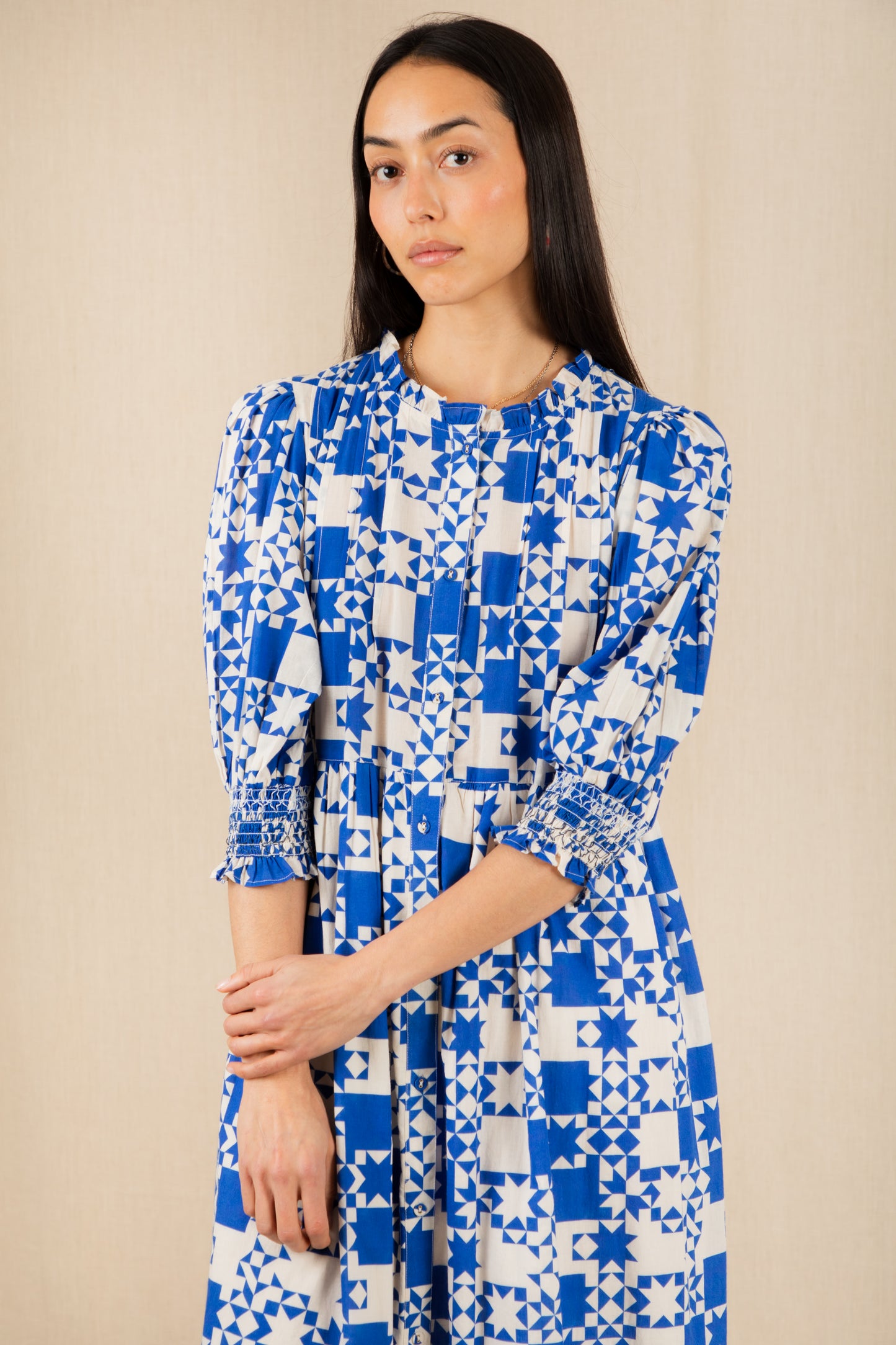 Bonte SS26 Loane Dress Delft