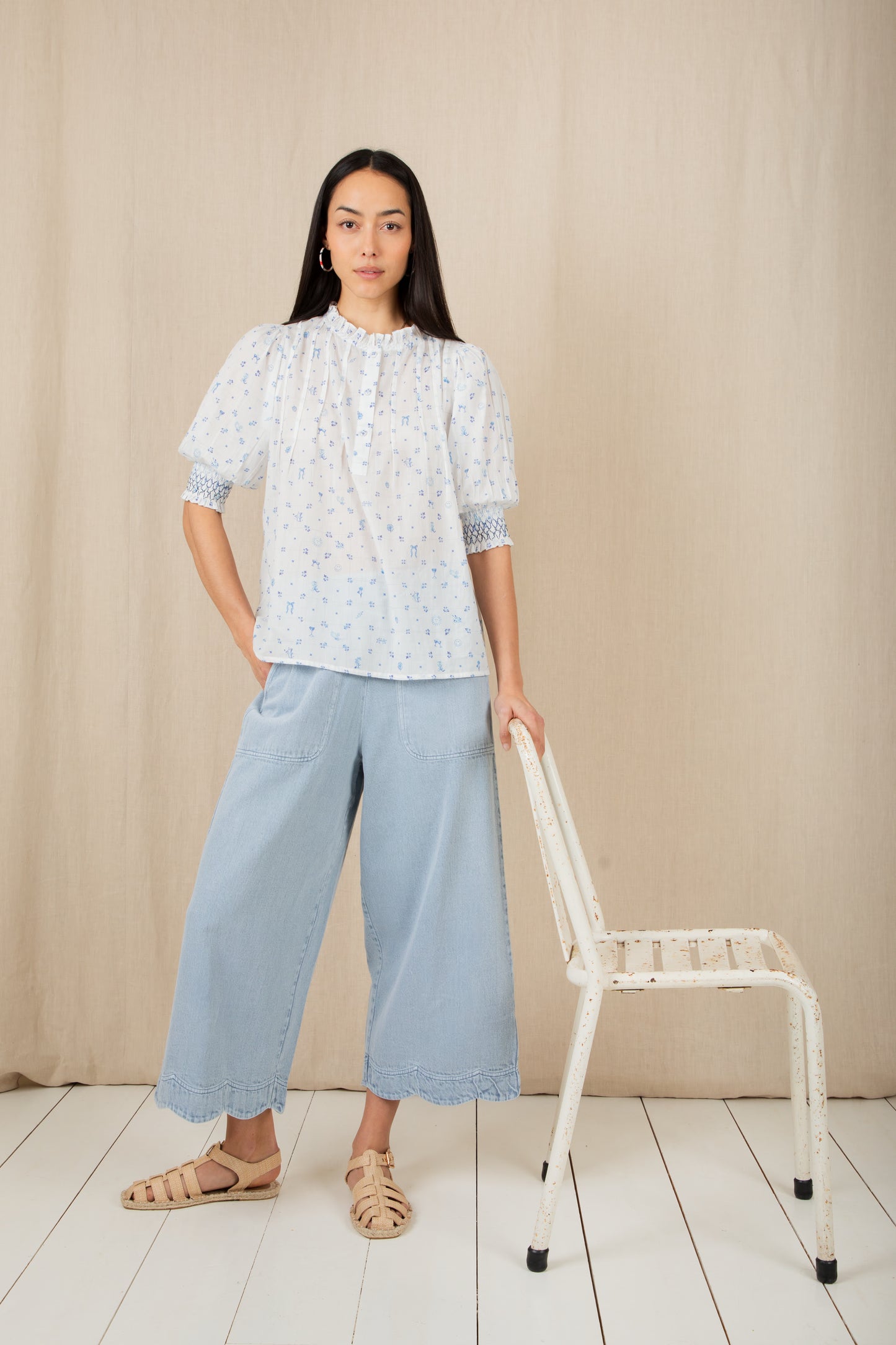 Bonte SS26 Loane Shirt Delft