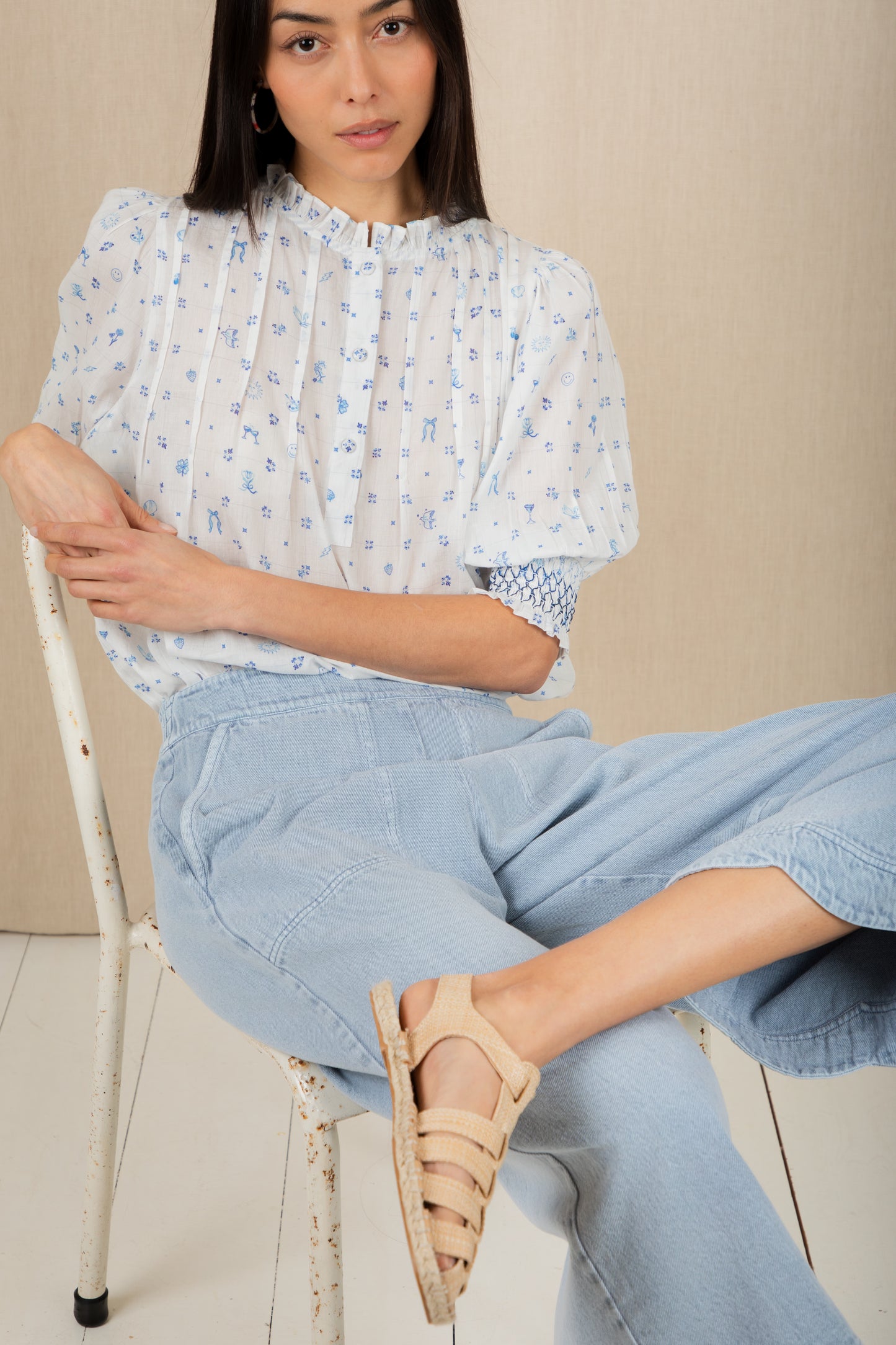 Bonte SS26 Loane Shirt Delft