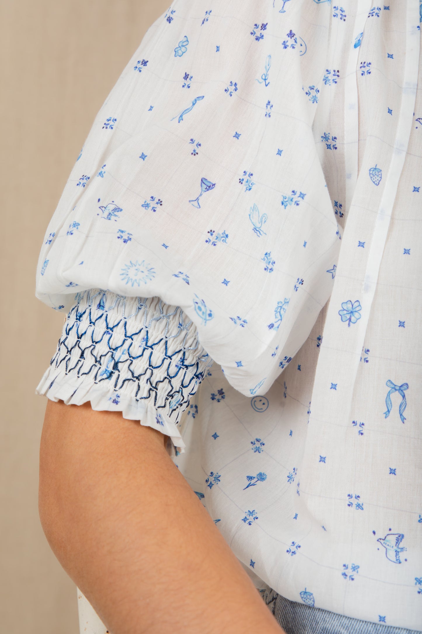 Bonte SS26 Loane Shirt Delft