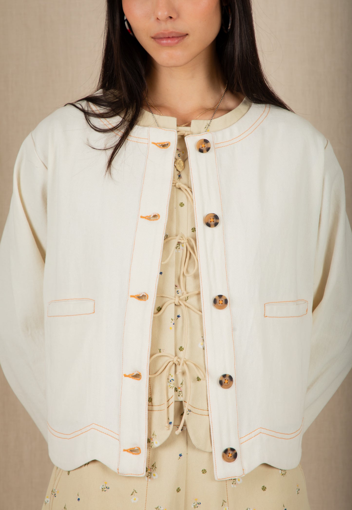 Bonte SS26 Marie Jacket Ecru