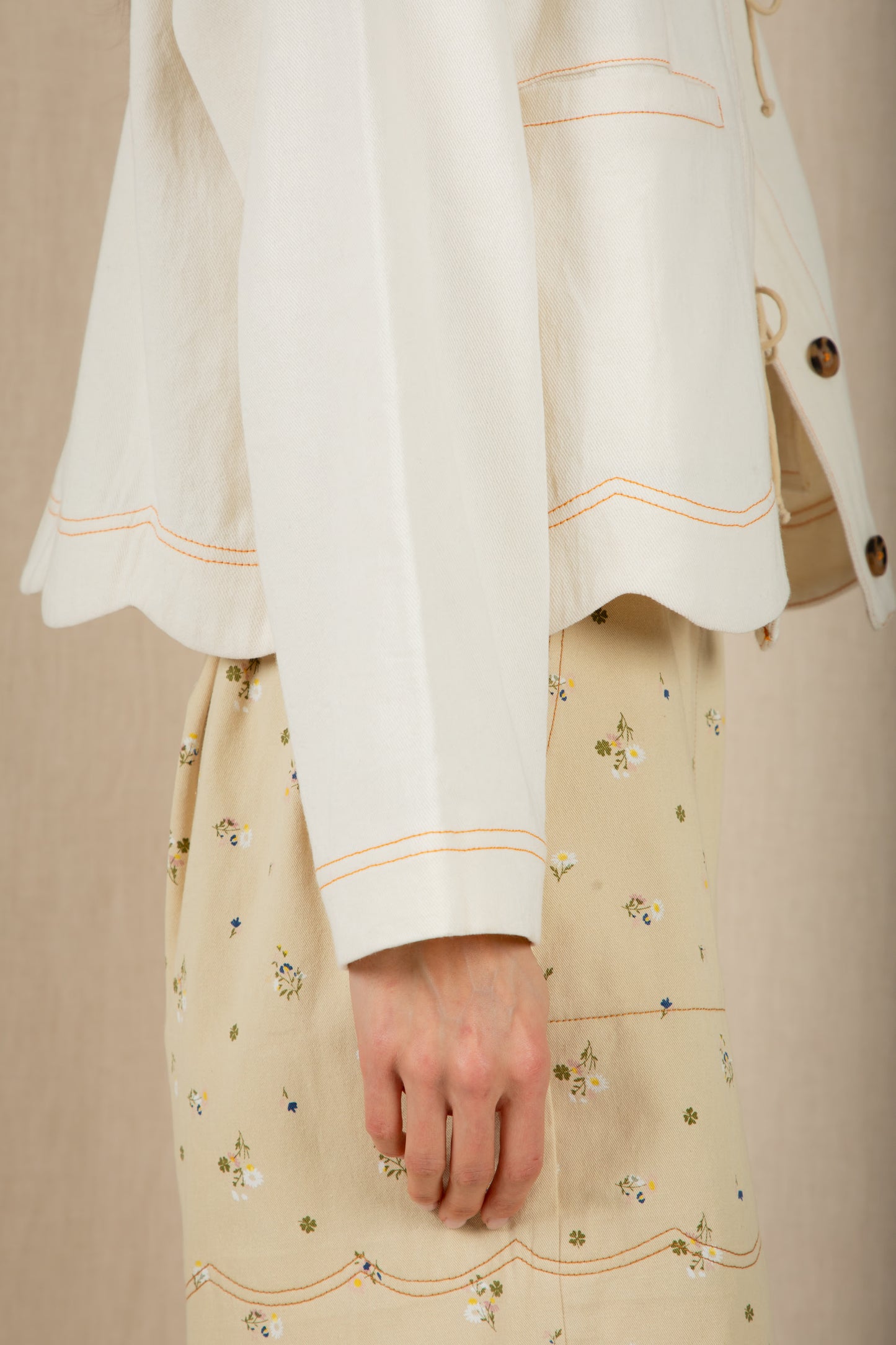 Bonte SS26 Marie Jacket Ecru