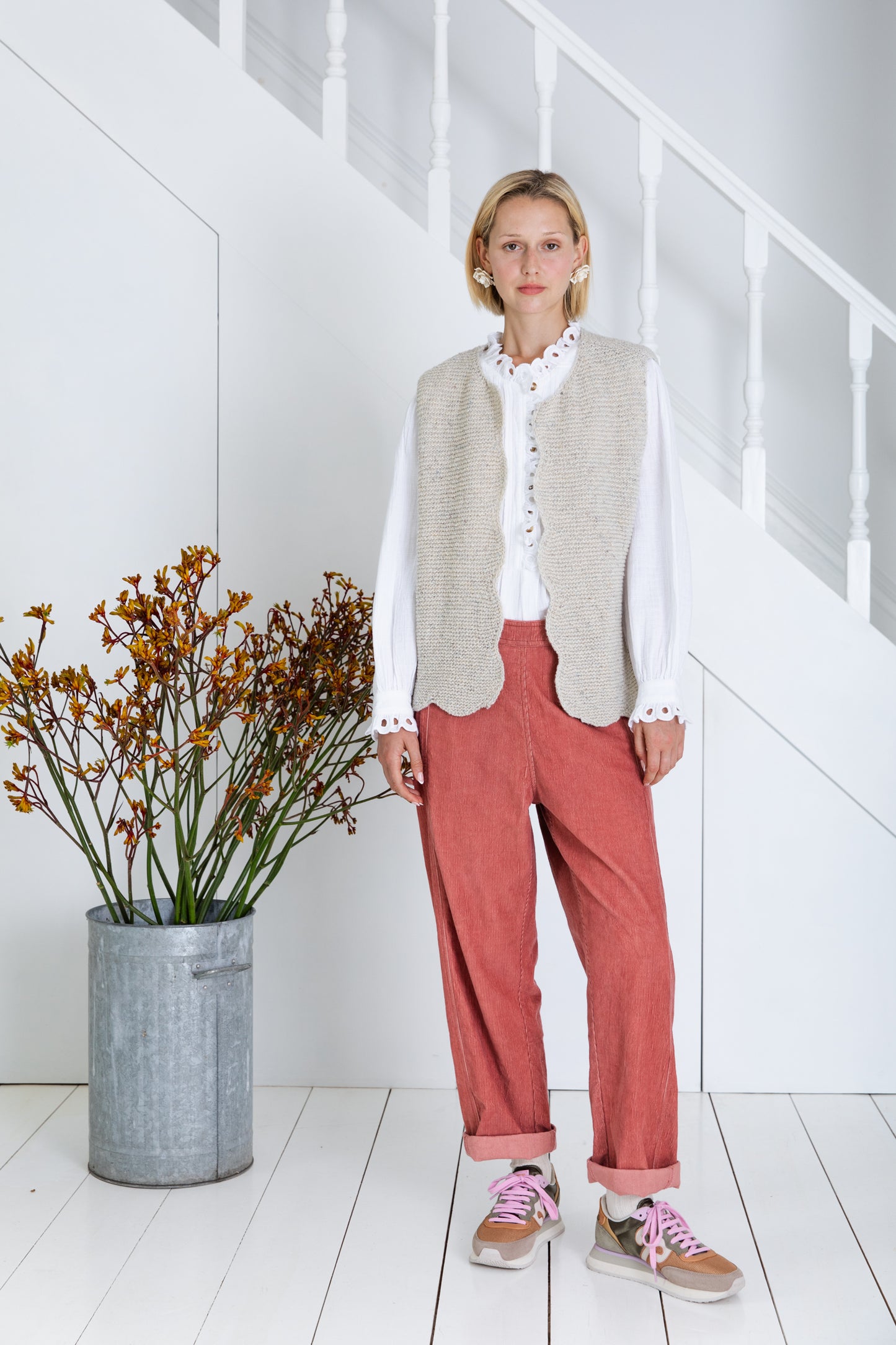 Bonte Naomi Gilet Oyster