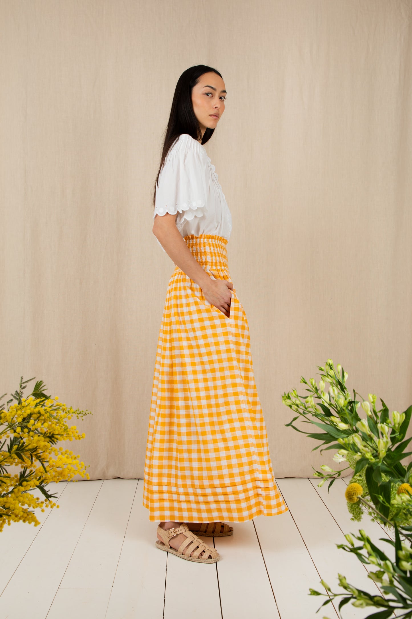 Bonte SS26 Pascal Skirt Sunshine