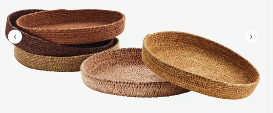 Madam Stoltz Seagrass tray
