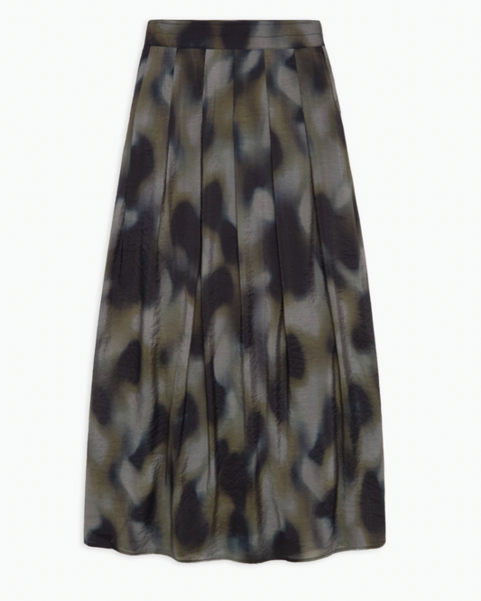 Yerse AW25 Blurry Khaki Skirt 43824