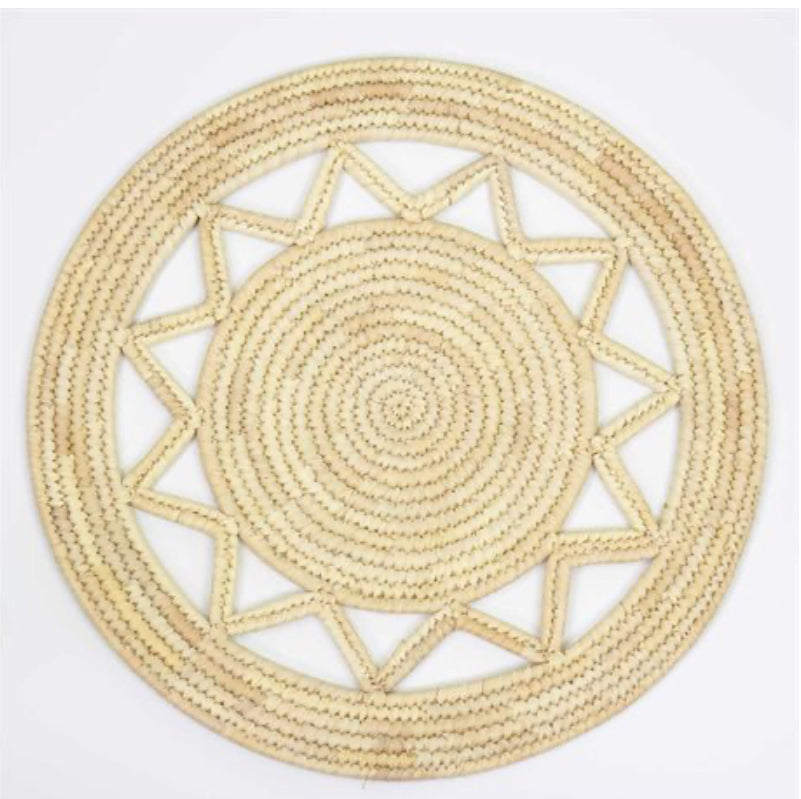Afroart zigzag Palm Trivets