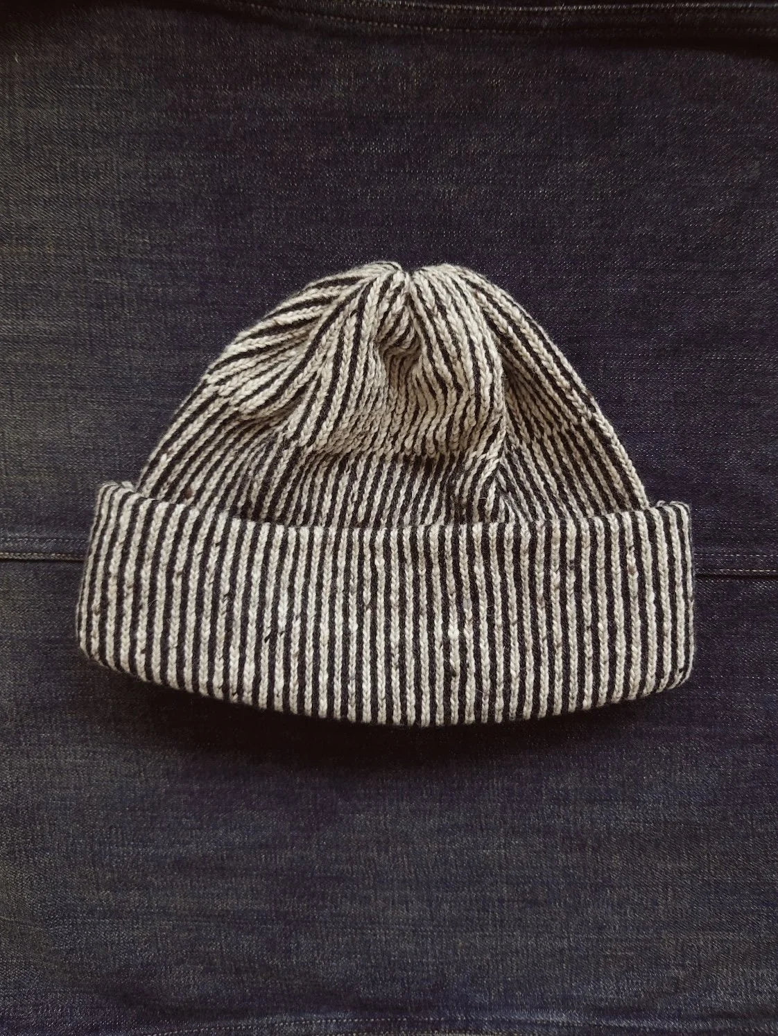 Kate Jones AW26 Shingle Donegal Wool Beanie