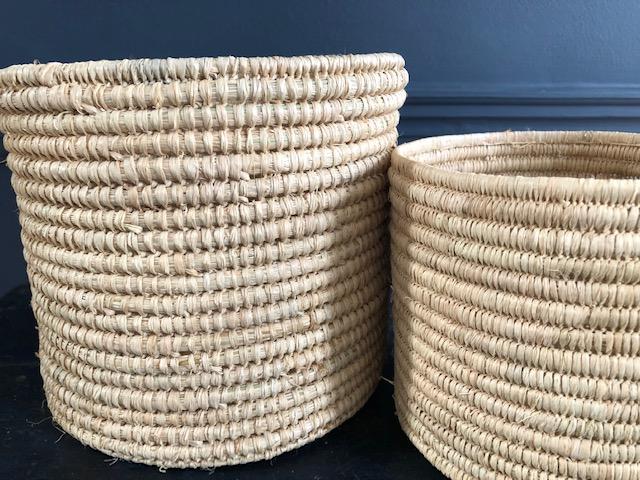 Raffia Storage Basket