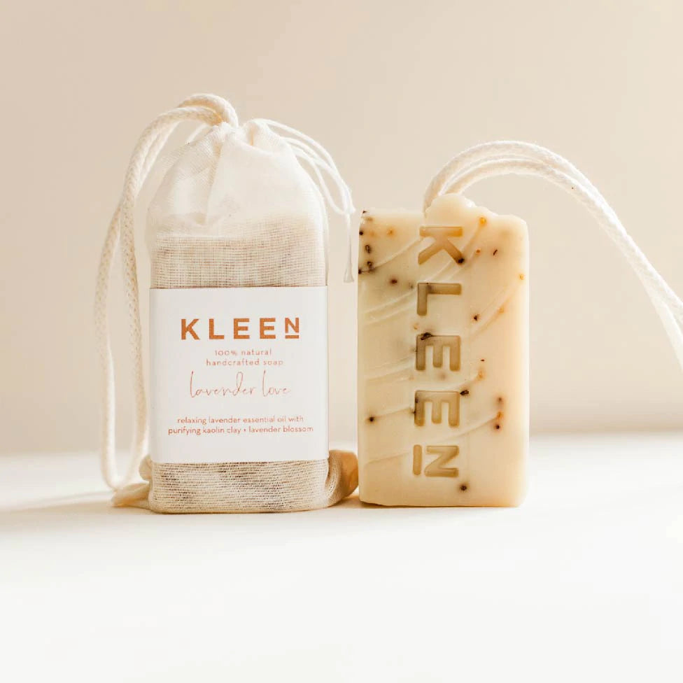 Kleen soap on a rope