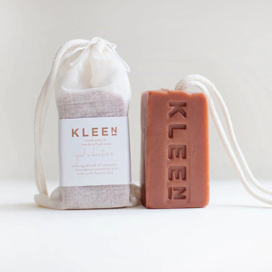 Kleen soap on a rope