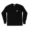 PB Long Sleeve - Original white on black