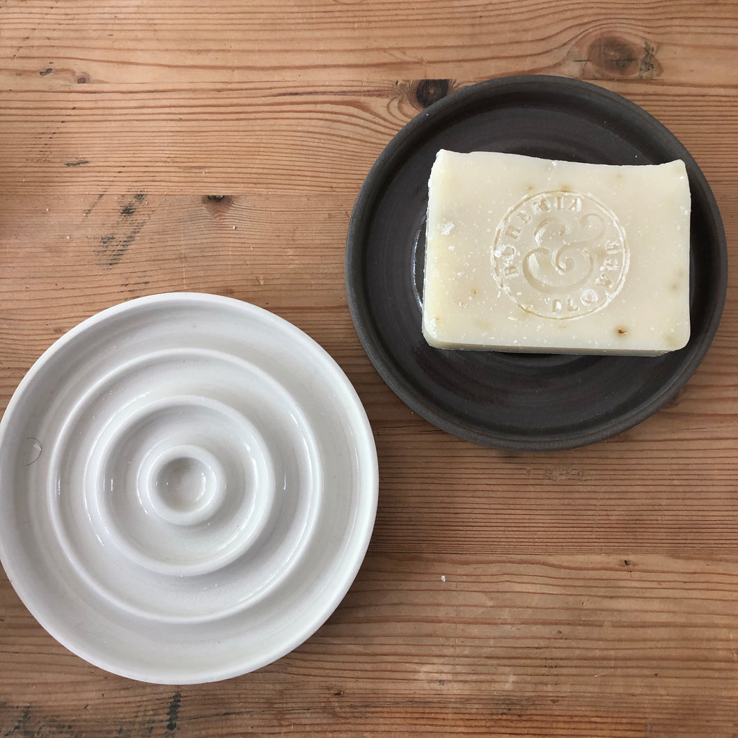Raw Wares - White Soap Dish