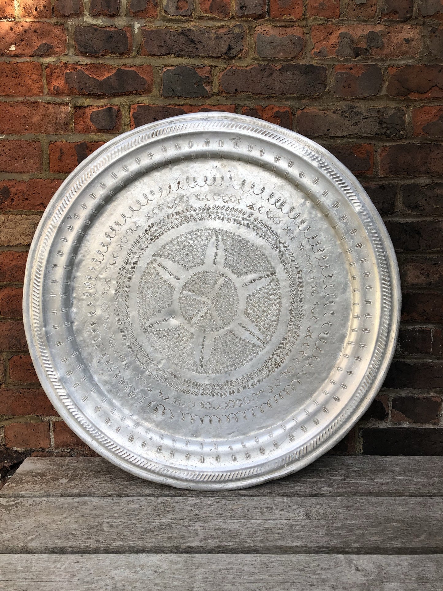 Vintage Moroccan Tea Tray