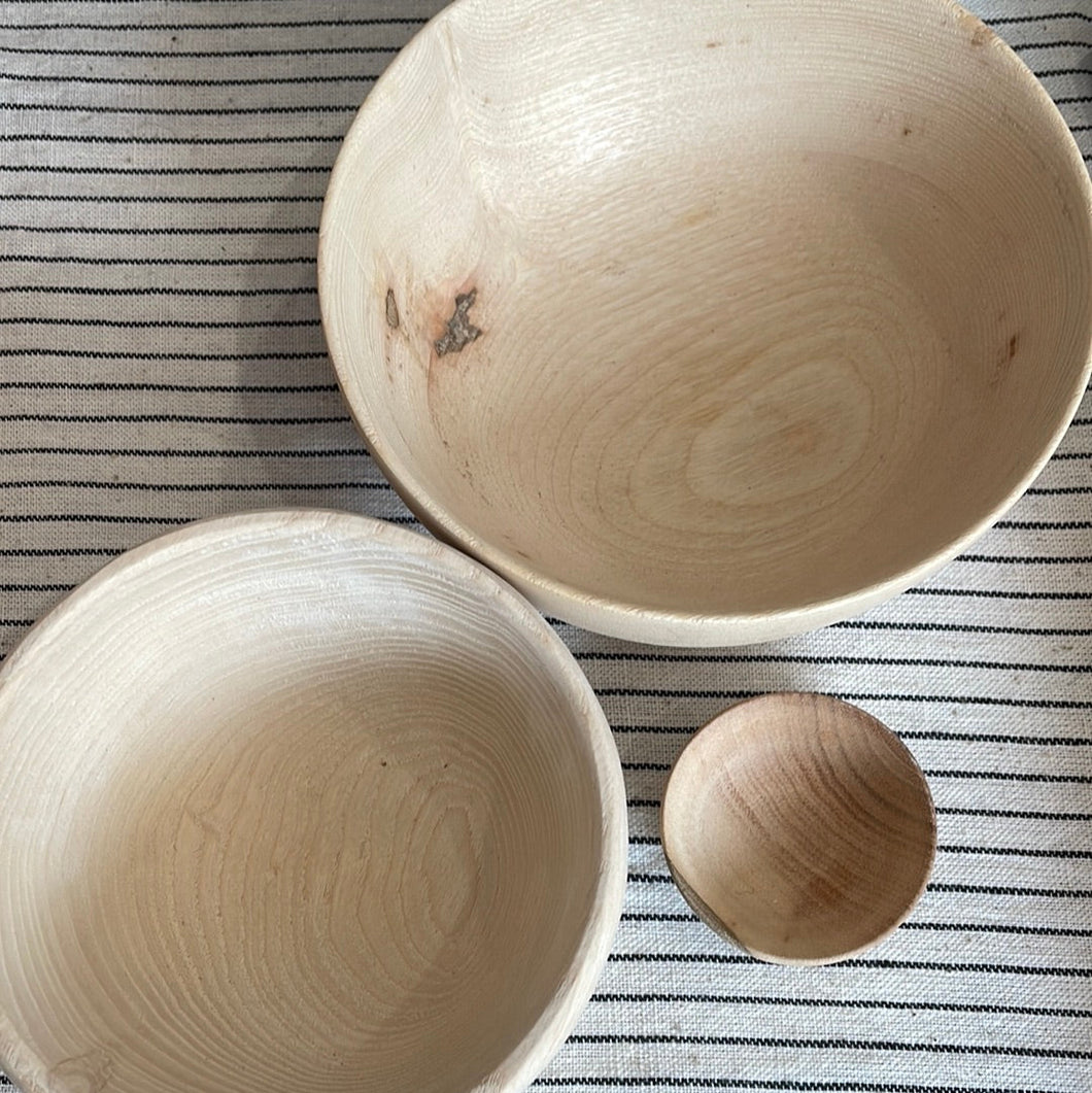 Maroc Cedar Wood Bowls