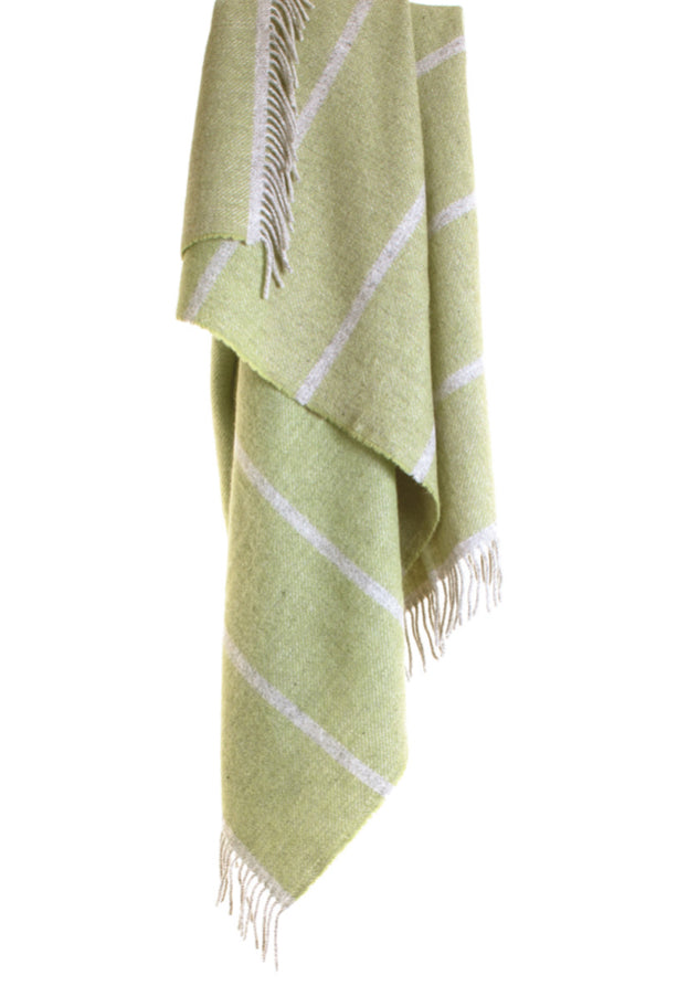 Tweedmill Blanket - Broad Stripe Fern