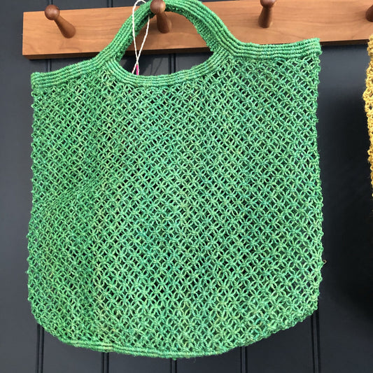 Maison Bengal - Jute Macrame Shopper - Green