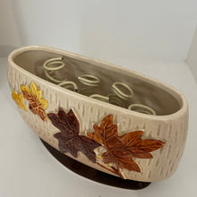 Load image into Gallery viewer, Flick Vintage Stylac Autumn Leaves posy vase
