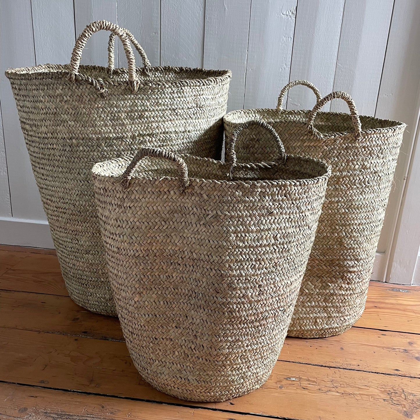 MAROC BASKET Tall Palm Storage basket