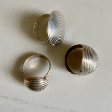 Load image into Gallery viewer, MAROC Jewellery solid Silver Spiral Ring
