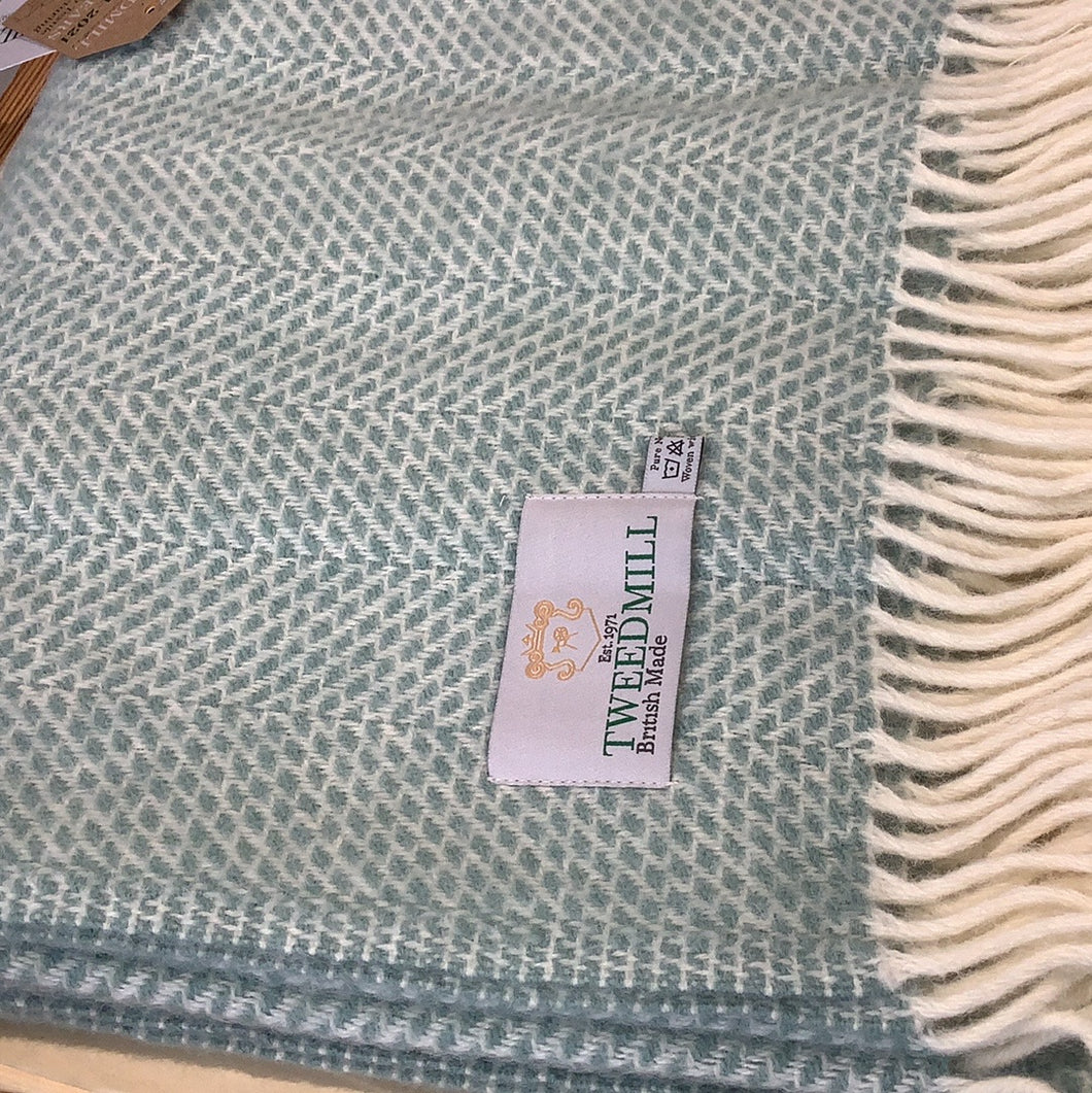 Tweedmill Blanket - Beehive Ocean