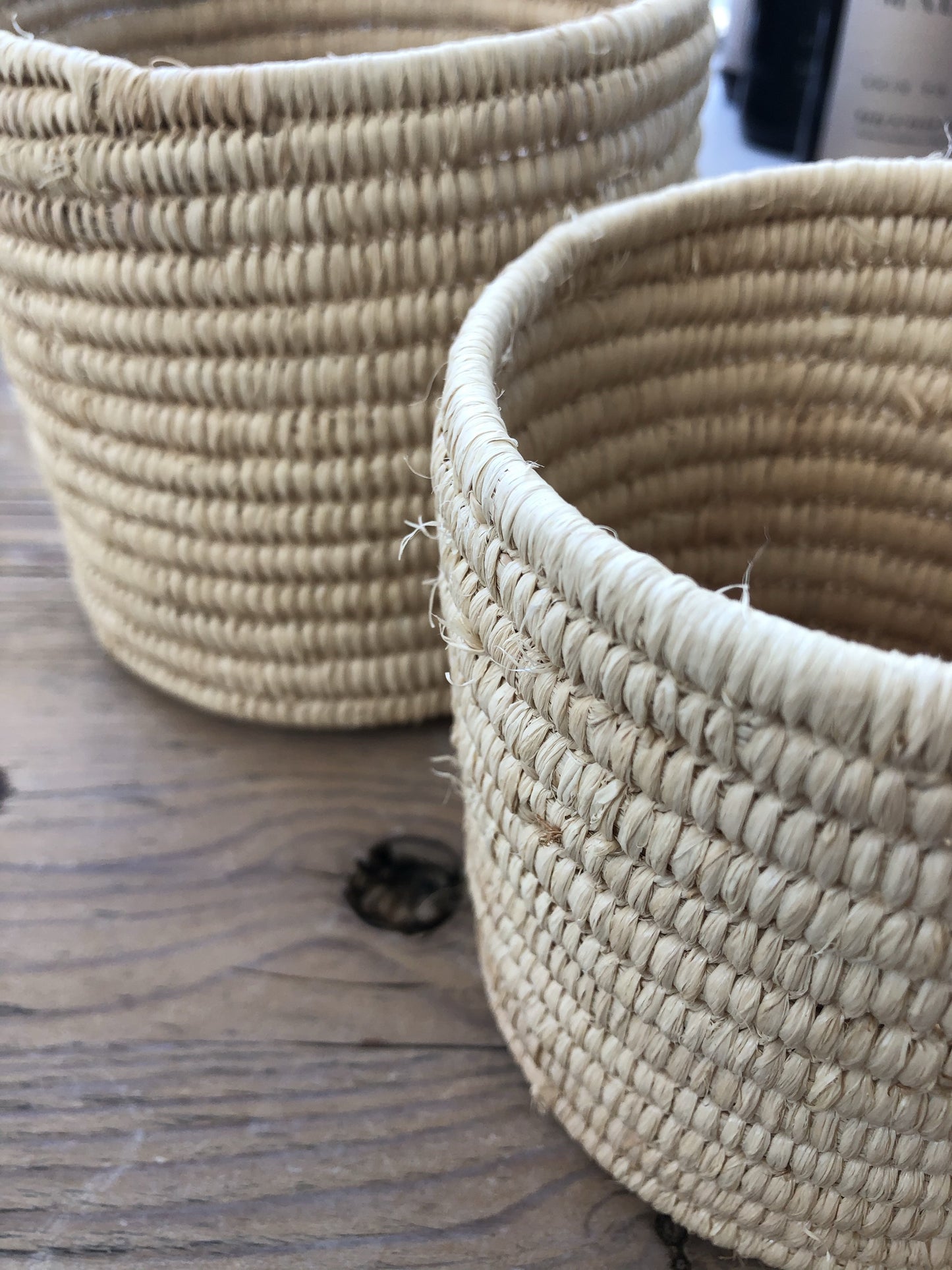 Raffia Storage Basket