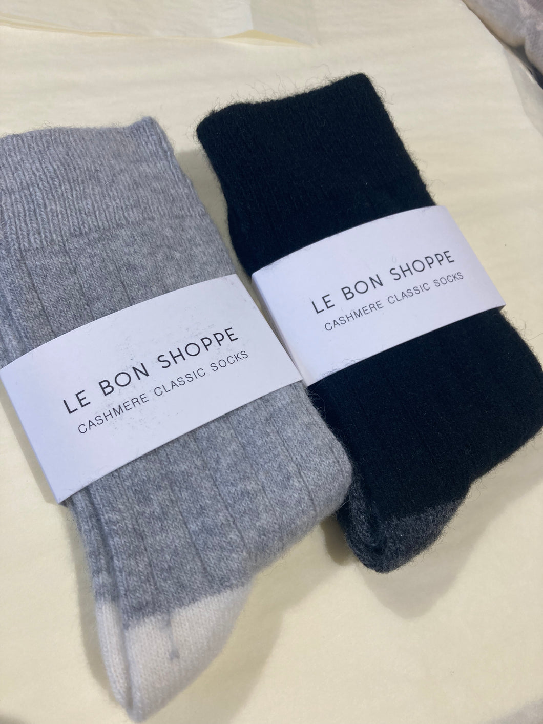 Le Bon Shoppe Classic Cashmere socks