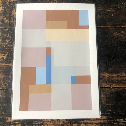 Jonathan Lawes Terrazza Screenprint