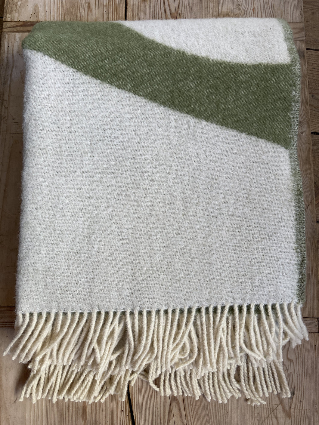Forestry Wool Nature Green Blanket